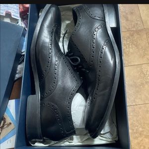 Black Cole Haan Mens Dress shoes size 10 best offer , retail-140